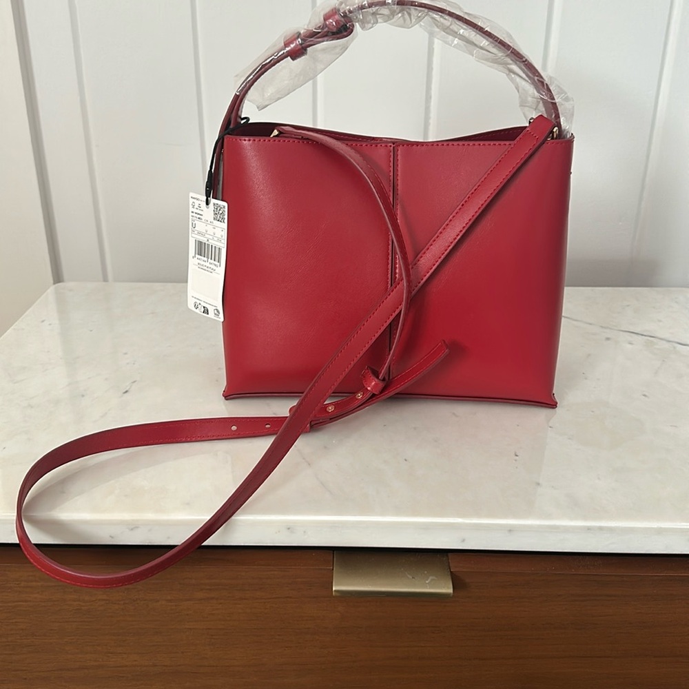 Mango Mini-shopper shoulder bag NWT
